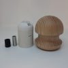 Ретро патрон из дерева е 27 h70mm D65mm