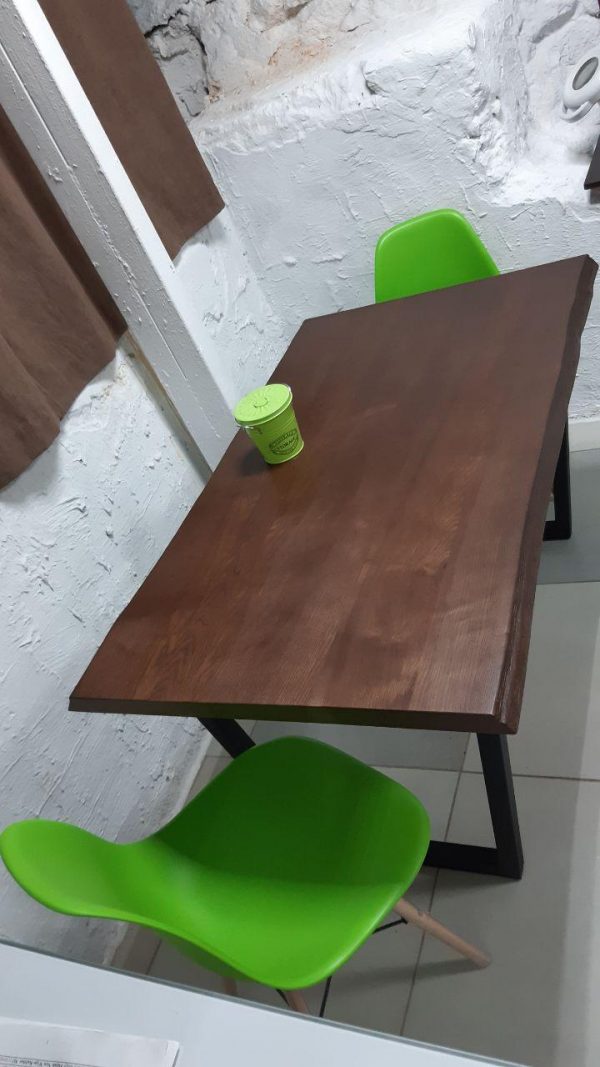 Обеденный стол из дерева ясеня купить в Харькове
