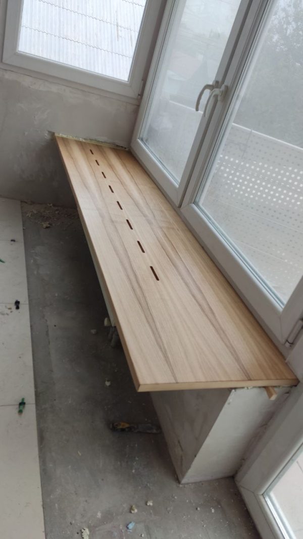 Подоконники из дерева купить в Киеве